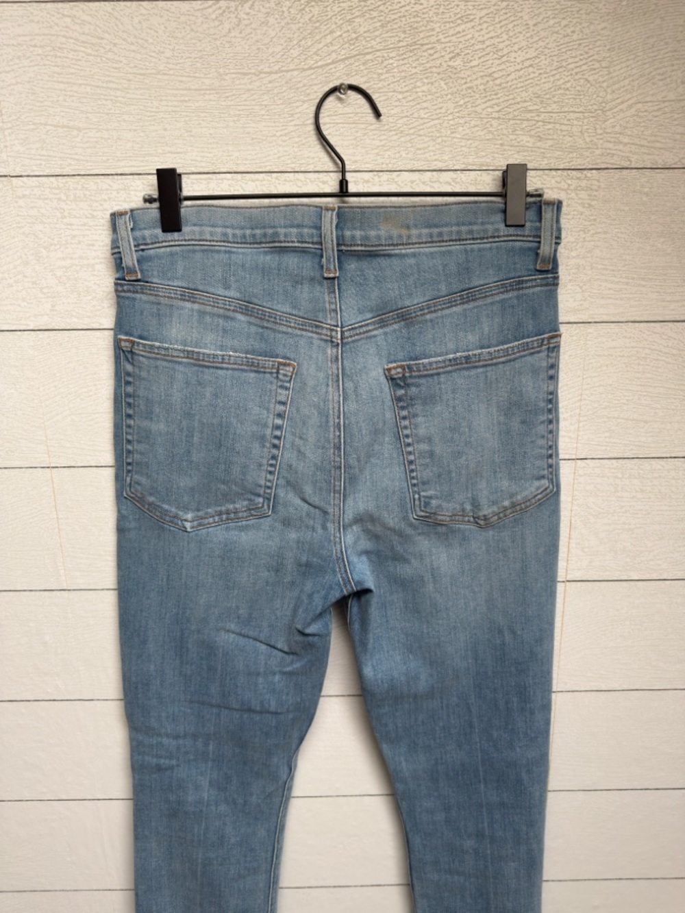 Reformation Ultra High & Skinny Jeans Cyprus Wash Size 30 Made in USA - Picture 7 of 13